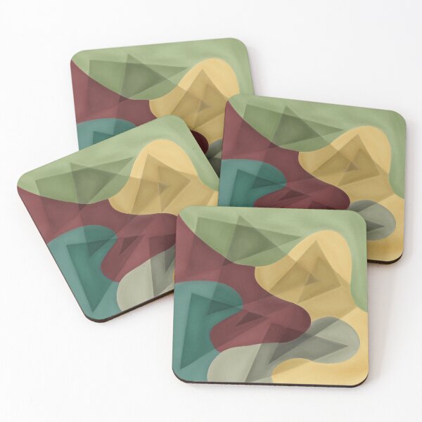 Item preview, Shadows of Triangles on Many Colors designed and sold by OlympicsArts.