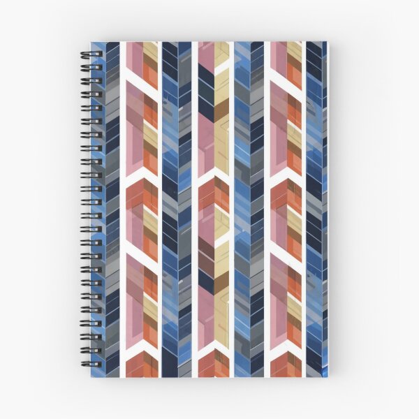 Item preview,  Herringbone Pattern - Blue ,Pink Horizontal Pattern ; Pattern, Chevron designed and sold by PatternInArt.