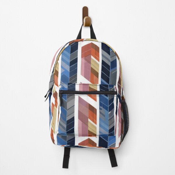 Item preview, Herringbone Pattern - Blue ,Pink Horizontal Pattern ; Pattern, Chevron designed and sold by PatternInArt.