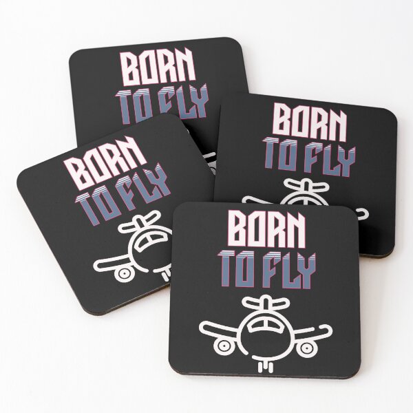 Item preview, Born To Fly Aviation Pilot Flying Airplane Aircraft Gift designed and sold by All Year Round.