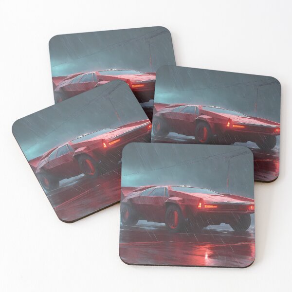 Item preview, Futuristic Red Car designed and sold by Design-Illusi0n.