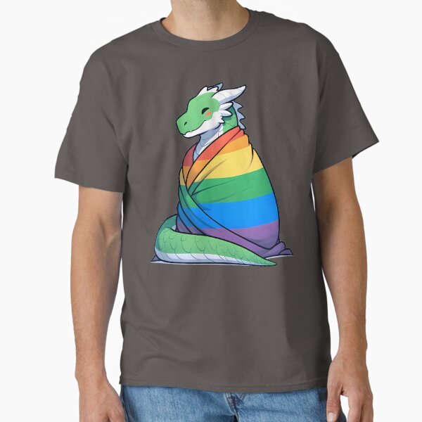 Item preview, Comfy Womfy Scalie Pride Dragon LGBTQ Rainbow designed and sold by BlueBullBazaar.