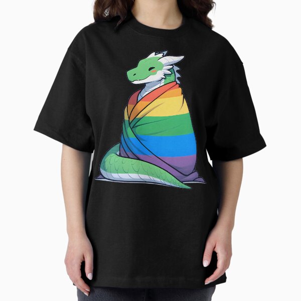 Artikel-Vorschau von Bequemer Womfy Scalie Pride Dragon LGBTQ Regenbogen, designt und verkauft von BlueBullBazaar.
