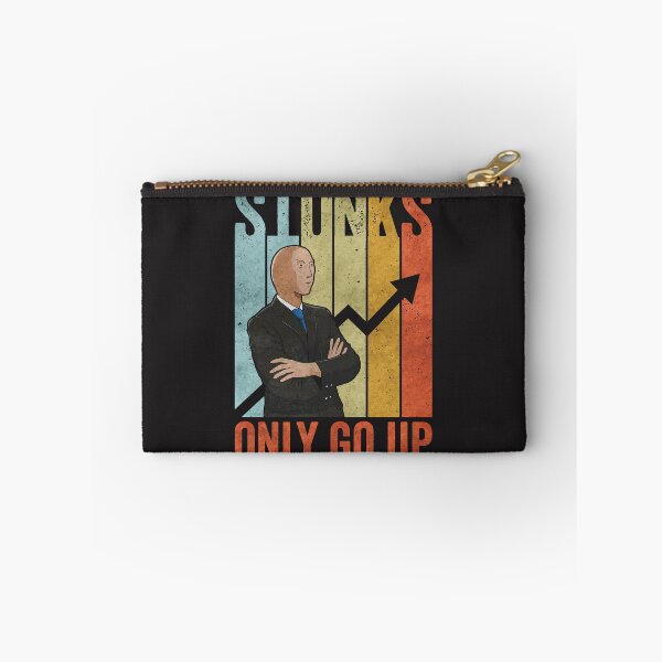 Item preview, Stonks only go up - funny stock market design designed and sold by MPAlex.