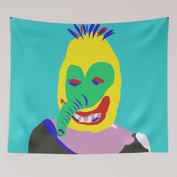 Item preview, 5 OooH BENNY - colorful imaginary digital friend portrait designed and sold by IsaboCreations.