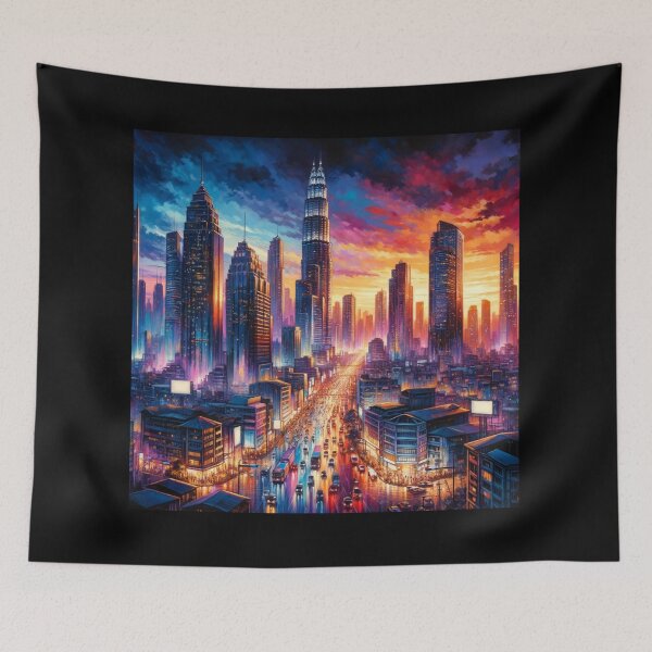Item preview, Urban Twilight Symphony designed and sold by BestArtByArvind.
