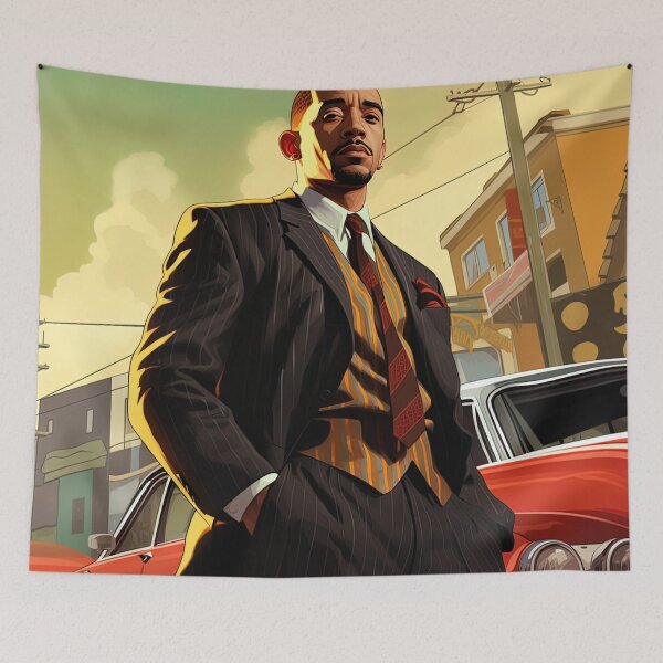 Item preview, Langston Hughes | Hip Hop style designed and sold by ComicsFactory.