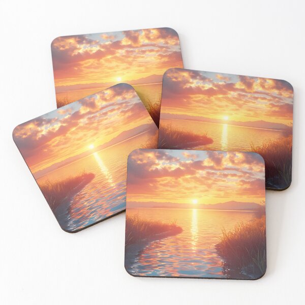 Item preview, Horizon Harmony: A Serene Sunset Journey designed and sold by AI-Only Creations.