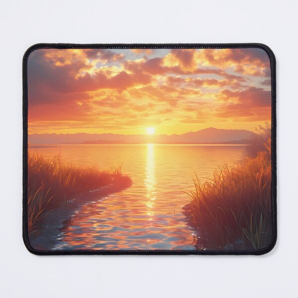 Item preview, Horizon Harmony: A Serene Sunset Journey designed and sold by AI-Only Creations.