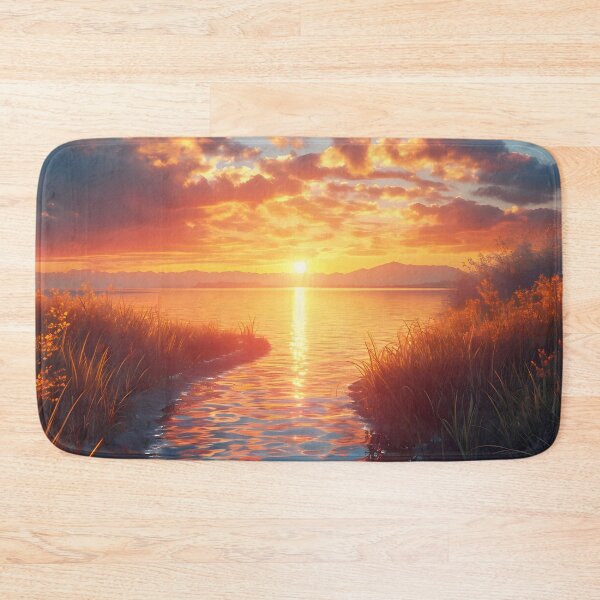 Item preview, Horizon Harmony: A Serene Sunset Journey designed and sold by AI-Only Creations.