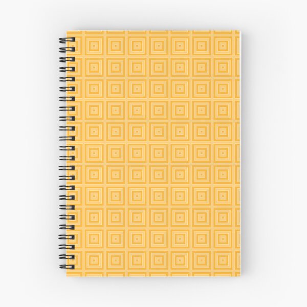 Item preview, Orange Squared Shape Pattern designed and sold by itsggdesigns.