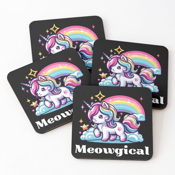 Item preview, Meowgical - Unicorn Cat designed and sold by Kawaii-n-Spice.