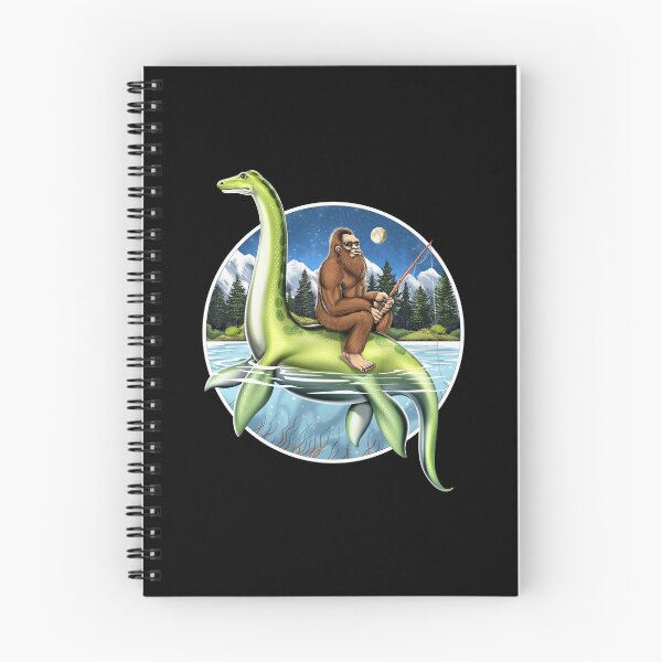 Item preview, Bigfoot Loch Ness Fishing designed and sold by underheaven.