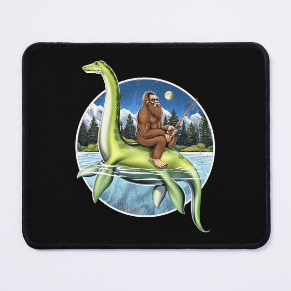 Item preview, Bigfoot Loch Ness Fishing designed and sold by underheaven.