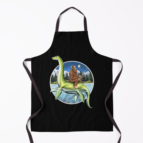 Item preview, Bigfoot Loch Ness Fishing designed and sold by underheaven.