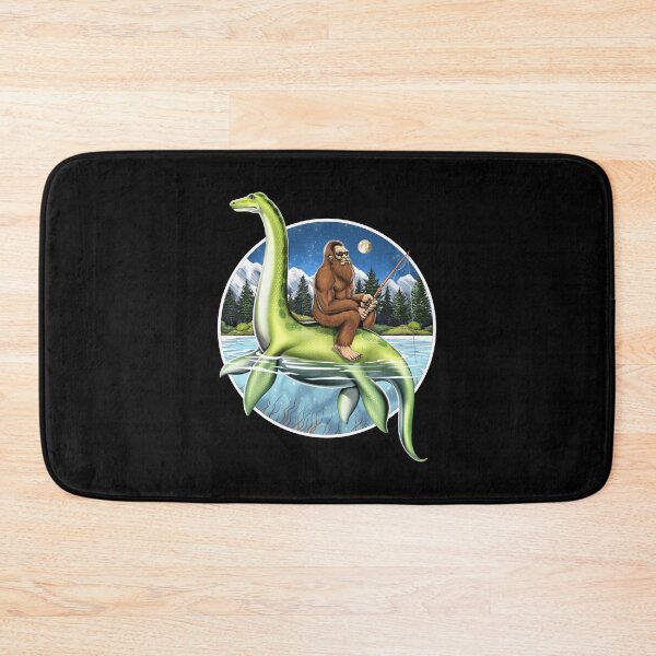 Item preview, Bigfoot Loch Ness Fishing designed and sold by underheaven.