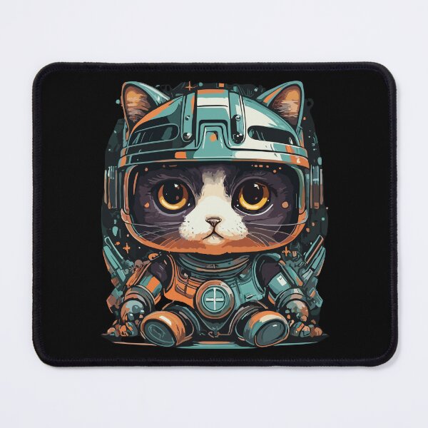 Item preview, Futuristic Cat Graphic designed and sold by PetSafari.