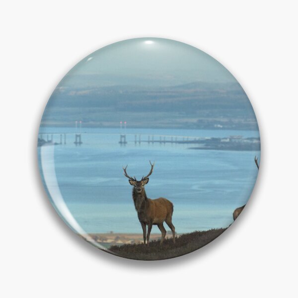 Item preview, Stags Above the Beauly Firth designed and sold by Macrae images.