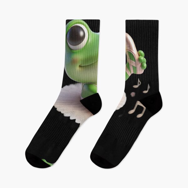 Item preview, Ballerina Funky Frogs designed and sold by joyfulcow.