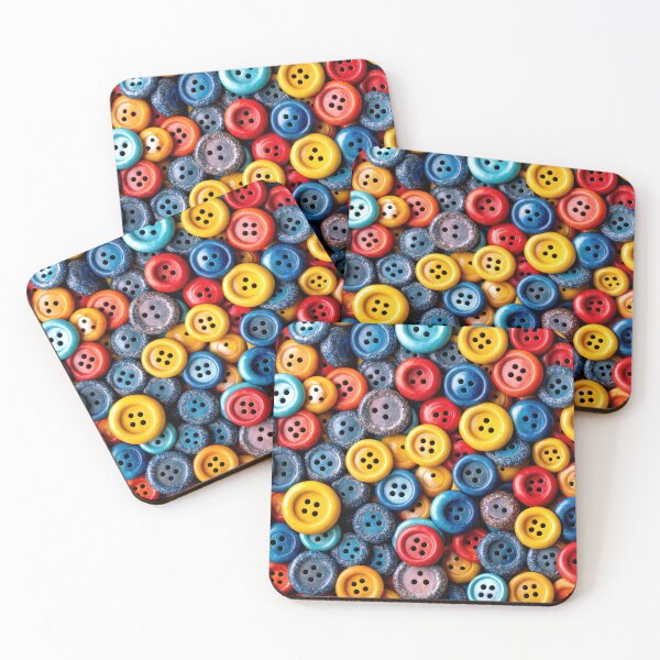 Item preview, A Collection of Colorful Buttons - Jigsaw Puzzle designed and sold by jecphotography and art.