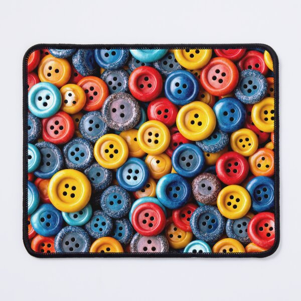 Item preview, A Collection of Colorful Buttons - Jigsaw Puzzle designed and sold by jecphotography and art.