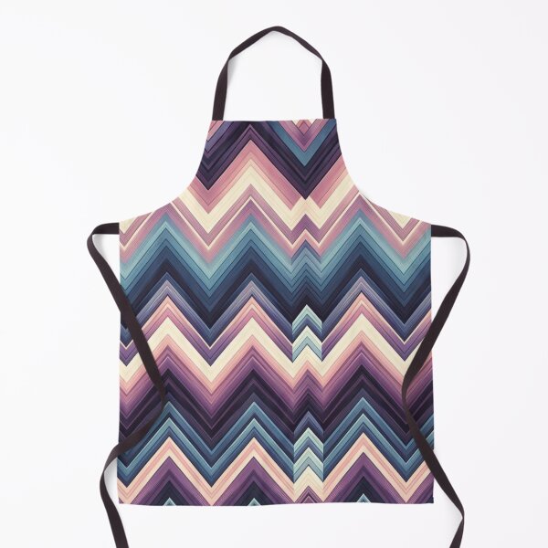 Item preview, Chevron - Blue Pink White Neon pattern ; Pattern Herringbone designed and sold by PatternInArt.