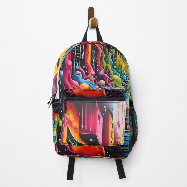 Item preview, Colors Invade the city designed and sold by Visions-ai.