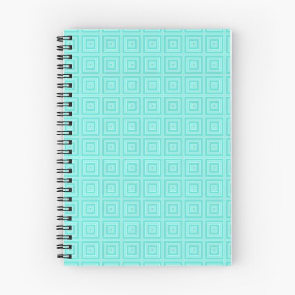 Item preview, Turquoise Squared Shape Pattern designed and sold by itsggdesigns.