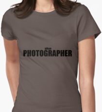 Nikon Photographer (Black) Women's Fitted T-Shirt