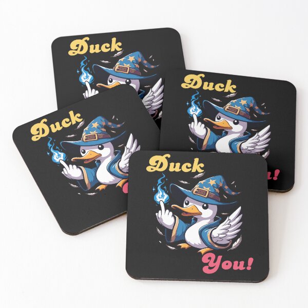 Item preview, Duck You - Middle Finger designed and sold by Kawaii-n-Spice.