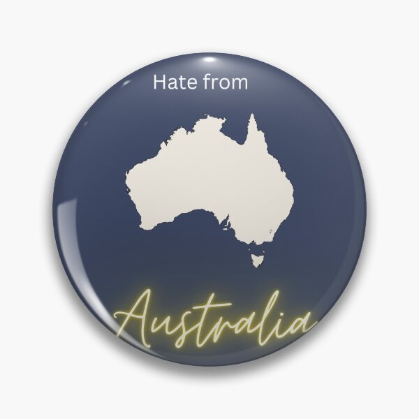 Item preview, Hate from Australia designed and sold by TextstoTshirts.