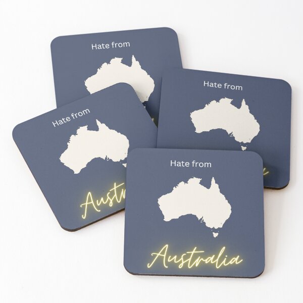 Item preview, Hate from Australia designed and sold by TextstoTshirts.