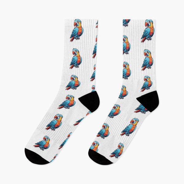 Item preview, Colourful parrot bird art designed and sold by Metaverse8.