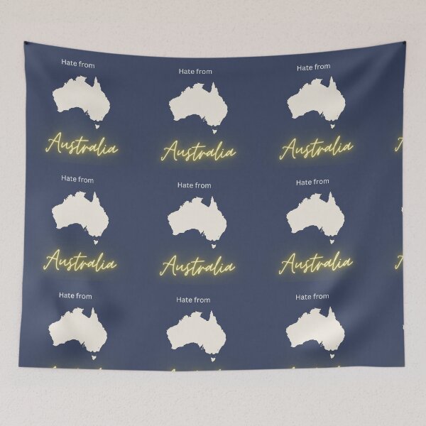 Item preview, Hate from Australia designed and sold by TextstoTshirts.