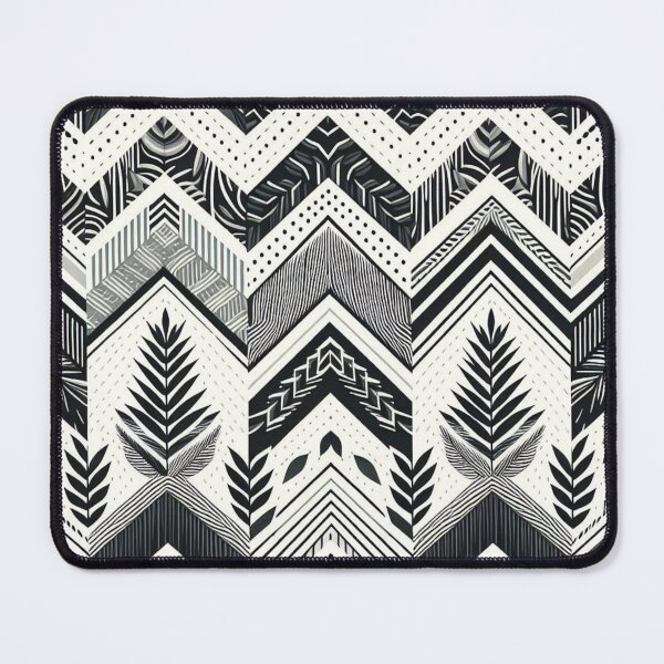 Item preview, Chevron - Black and White Pattern ; Pattern  Herringbone designed and sold by PatternInArt.