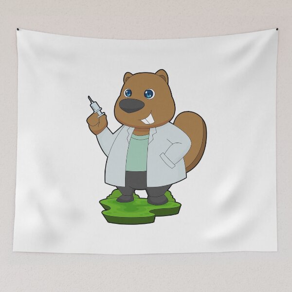 Item preview, Beaver Doctor Syringe designed and sold by Snabdesign84.