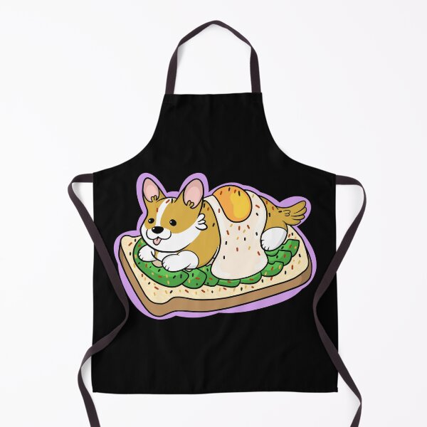 Item preview, Corgi, Avocado Toast  designed and sold by DrawsCutePaws.