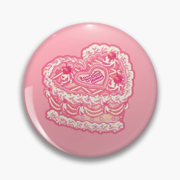 Item preview, In love with a fictional character cake designed and sold by VelvepeachShop.
