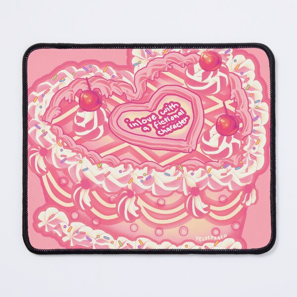 Item preview, In love with a fictional character cake designed and sold by VelvepeachShop.