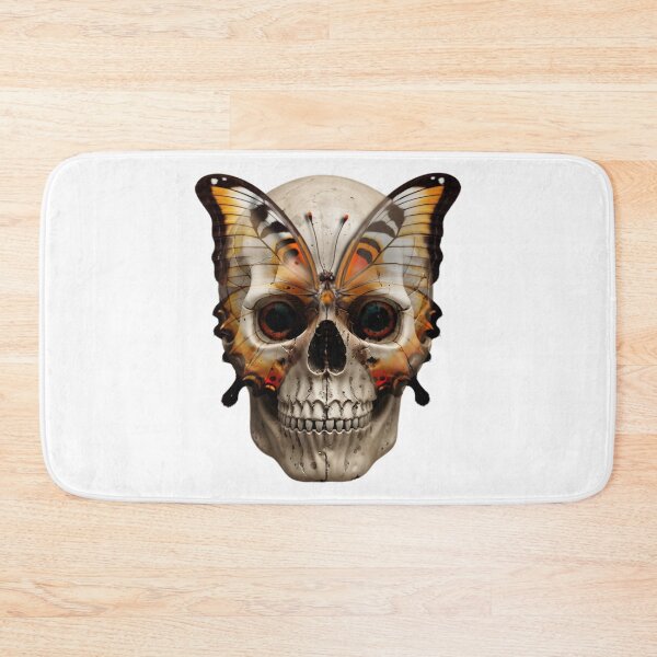 Item preview, Skull & Butterfly Fusion designed and sold by NickTaroDesign.