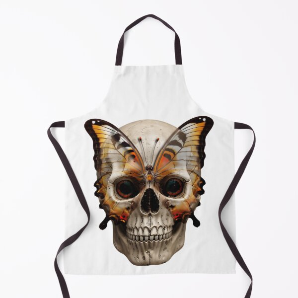 Item preview, Skull & Butterfly Fusion designed and sold by NickTaroDesign.