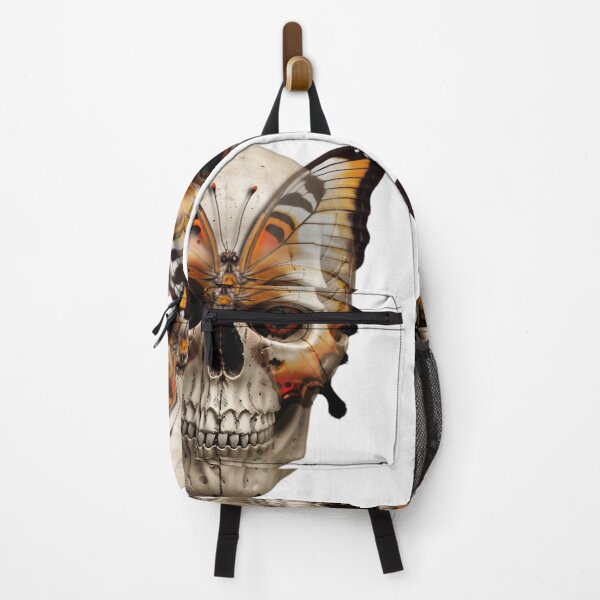 Item preview, Skull & Butterfly Fusion designed and sold by NickTaroDesign.
