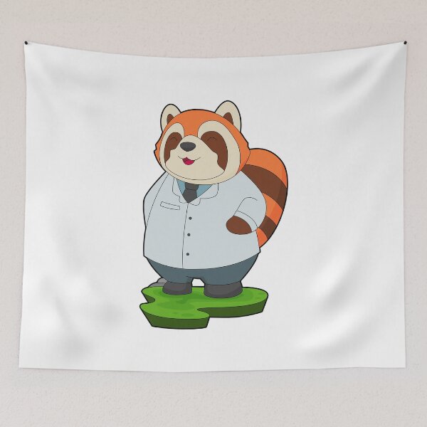 Item preview, Red Panda Doctor designed and sold by Snabdesign84.