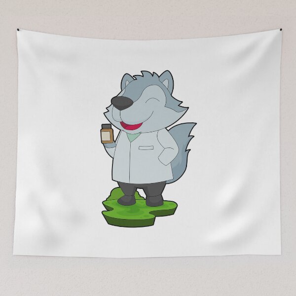 Item preview, Wolf Doctor Medicine designed and sold by Snabdesign84.