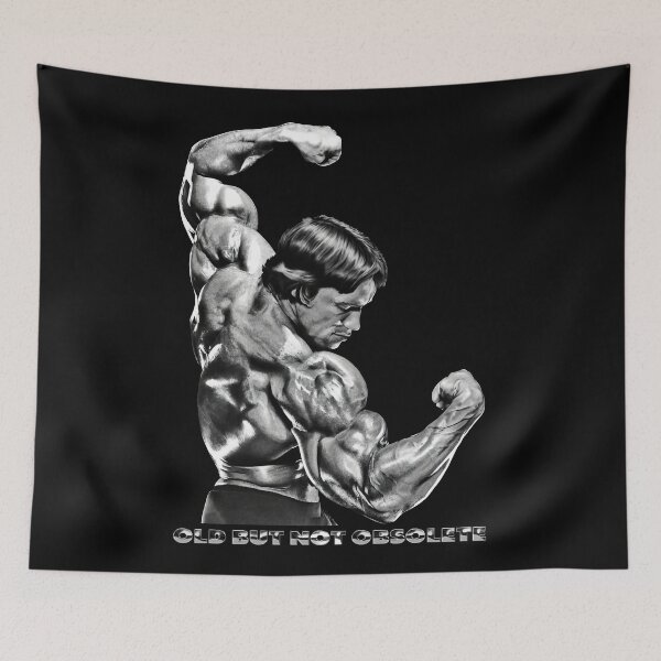 Item preview, Arnold schwarzenegger, Old But Not Obsolete Arnold. schwarzenegger Fan art designed and sold by HuzaifaNaveedh.