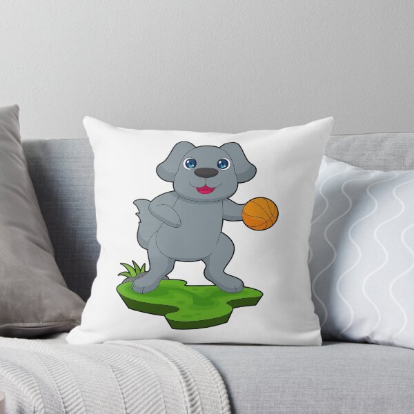 Item preview, Dog Basketball player Basketball Sports designed and sold by Snabdesign84.