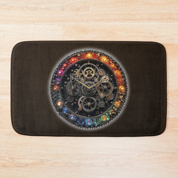 Item preview, Carbon Clock - Timepiece Gearwork designed and sold by Quark-Up-Fiber.