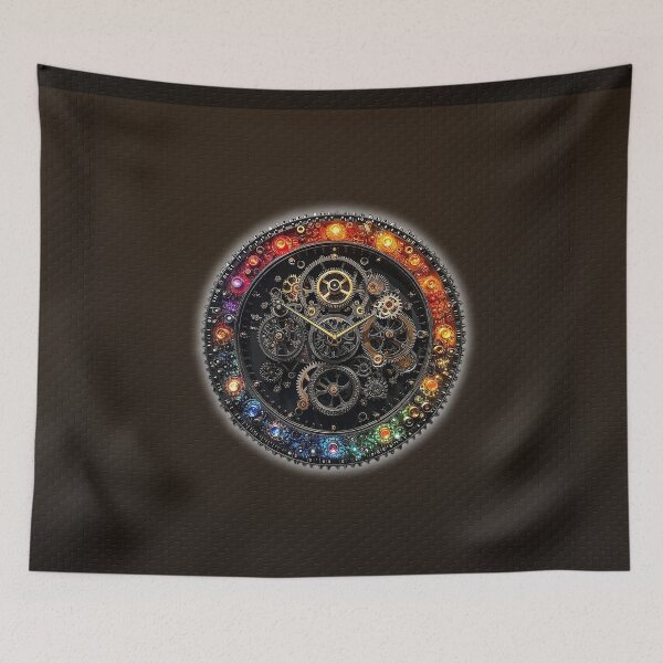 Item preview, Carbon Clock - Timepiece Gearwork designed and sold by Quark-Up-Fiber.