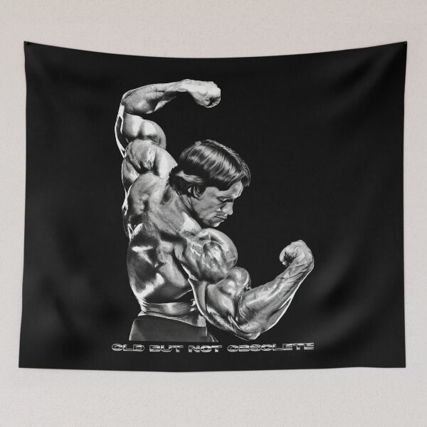 Item preview, Arnold schwarzenegger, Old But Not Obsolete Arnold. schwarzenegger Fan art designed and sold by HuzaifaNaveedh.