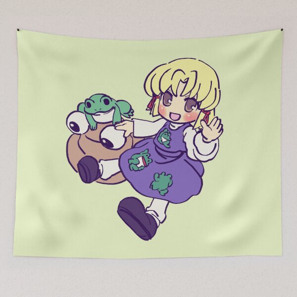 Item preview, Ransroom draws the cute suwako moriya figurine / touhou memes  designed and sold by RansRoom.